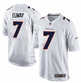 Nike Denver Broncos #7 John Elway 2016 White Men's Game Event Jersey,baseball caps,new era cap wholesale,wholesale hats
